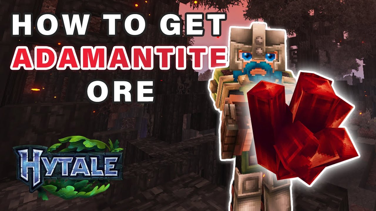 Where to find Adamantite Ore ► Hytale