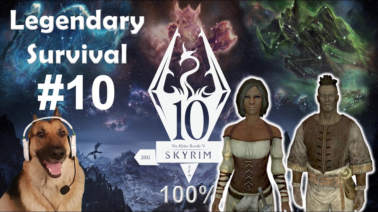 Skyrim Anniversary Edition Legendary Survival 100% - In my time of need - Ep 10