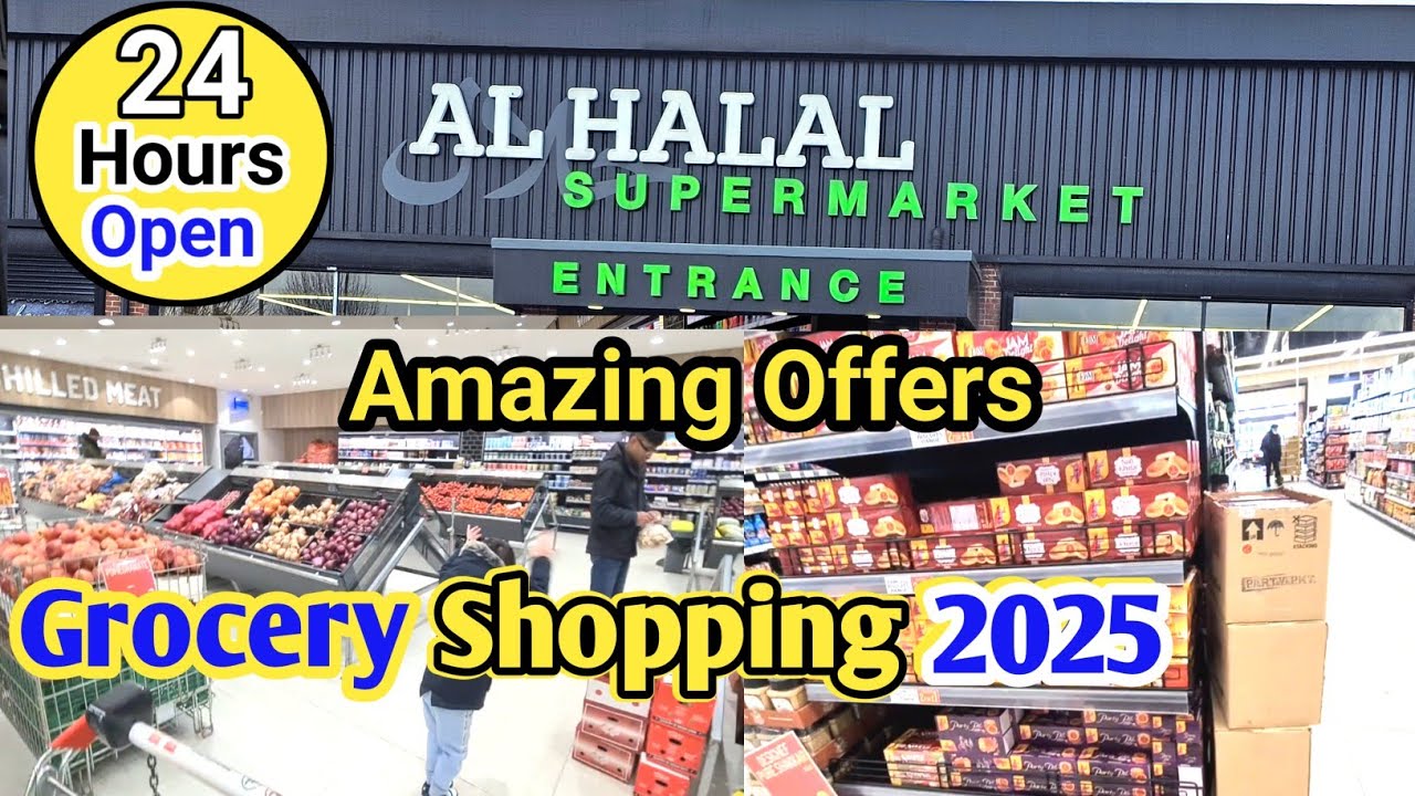 Grocery Shopping from Al Halal Supermarket Bradford 2025 | Amazing Offers in Supermarket |
