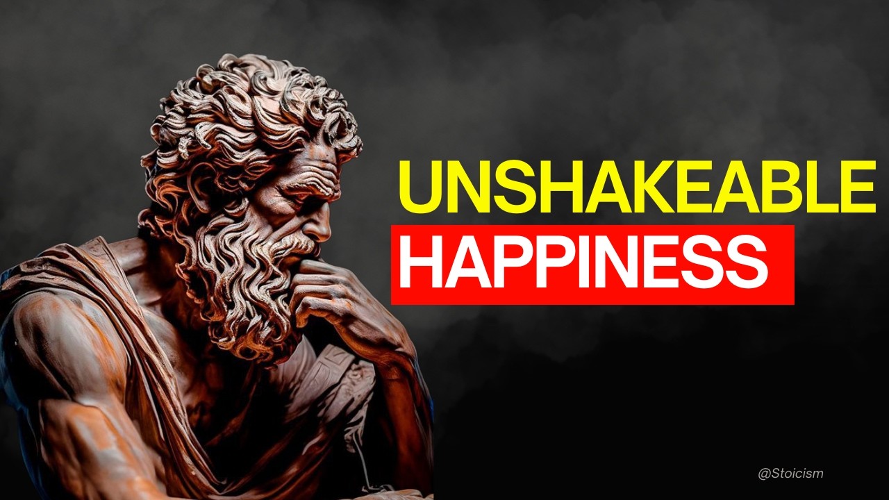 How to Be Happy With Yourself in ANY Situation (Stoic Wisdom)