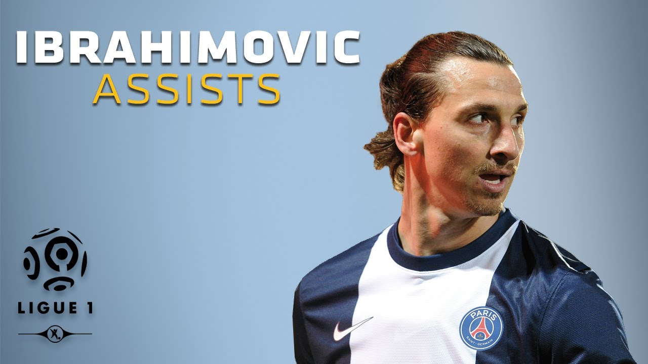 Zlatan Ibrahimovic - All 11 Assists - 2013-2014