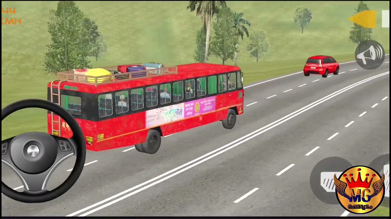 ❤️💥Indian Sleeper Bus Simulator 😱 | Bus Wala Game | Gadi Game #44 | Android Gameplay
