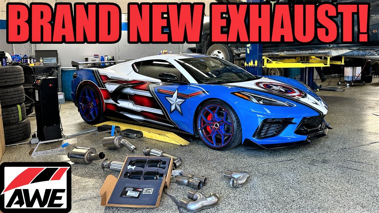 Replacing Armytrix Exhaust with AWE Tour Exhaust on my C8!