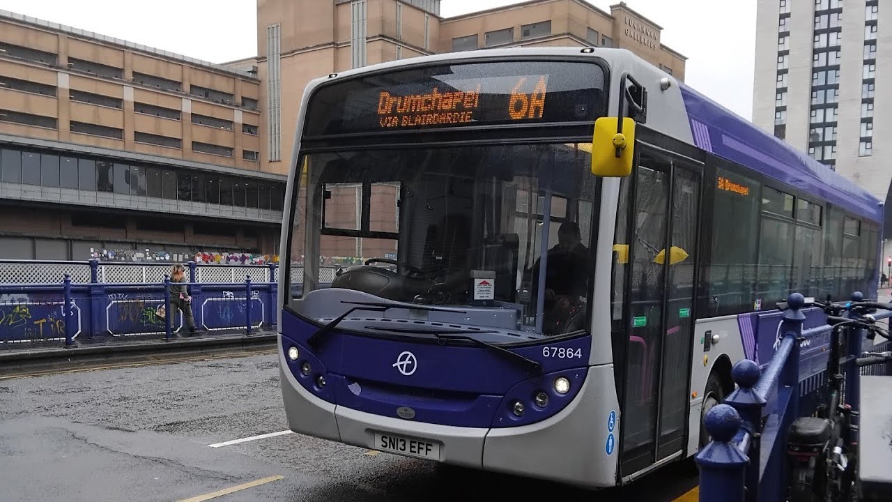 Today is my birthday 🎂 🥳 First Glasgow ADL Envrio 300 67864 SN13 EFF Route 6A
