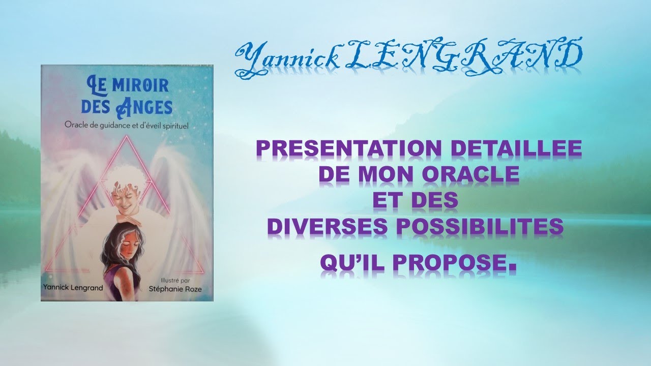PRESENTATION APPROFONDIE DE L'ORACLE ET DES DIVERSES POSSIBILITES QU'IL PROPOSE.