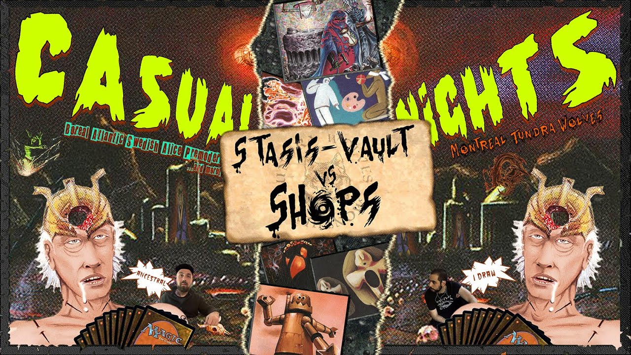 STASIS TWIDDLE VAULT vs WORKSHOPS, Old School MTG - Casual Tundra Wolves Matchups