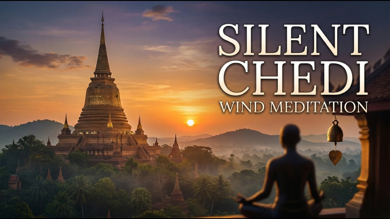 Silent Chedi Wind 🎋 1 Hour Relaxing Thai BGM | Meditation, Study & Focus Music