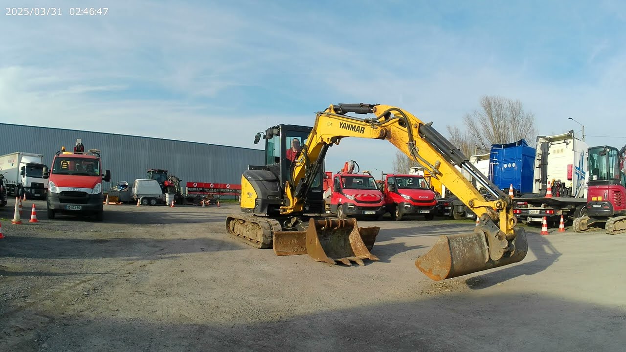 MINIPELLE VIO57-6B SUR CHENILLES DIESEL 5,4T - 1676 HEURES - ANNEE 2020 Mercier & Cie
