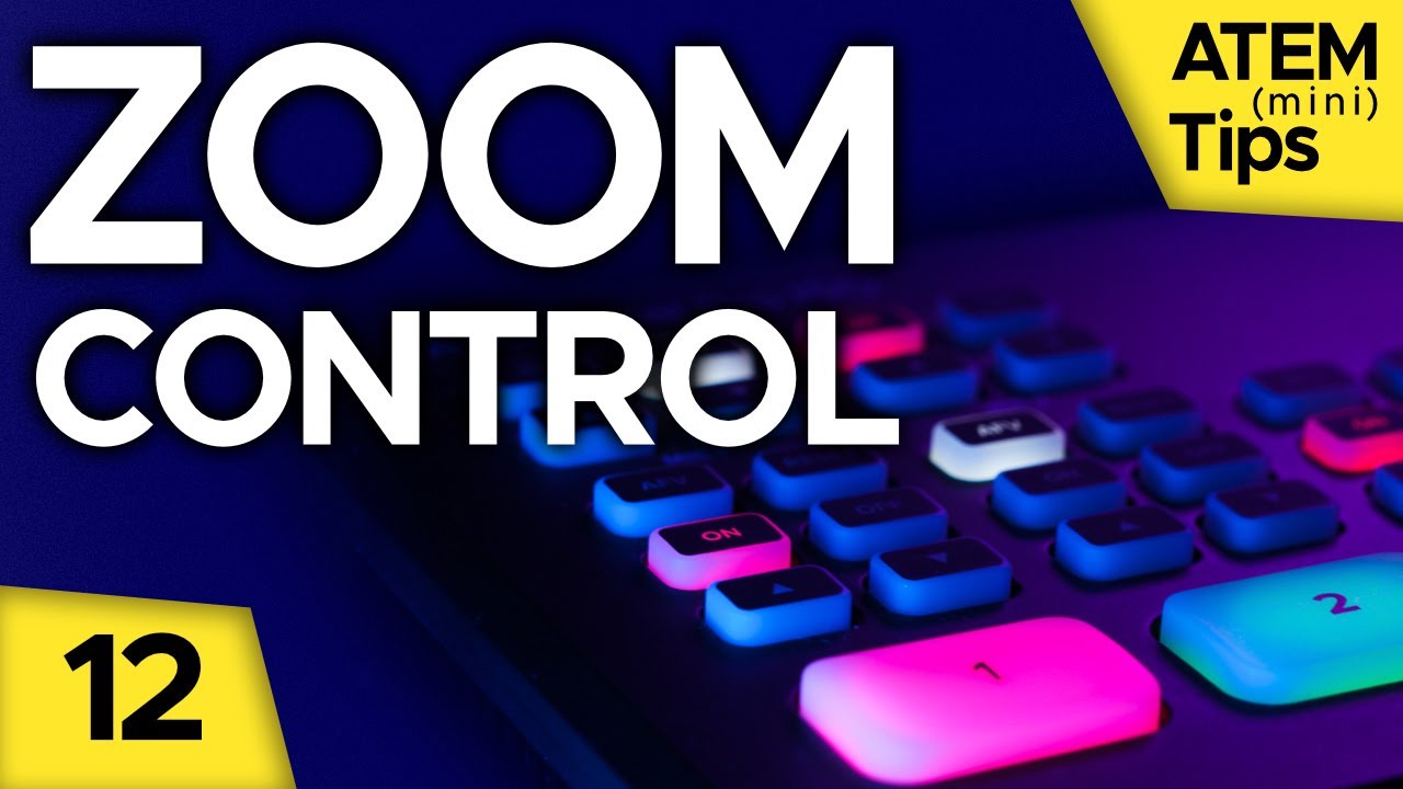 Объективы Power ZOOM на ATEM с карманной кинокамерой - ATEM Mini Tips 12