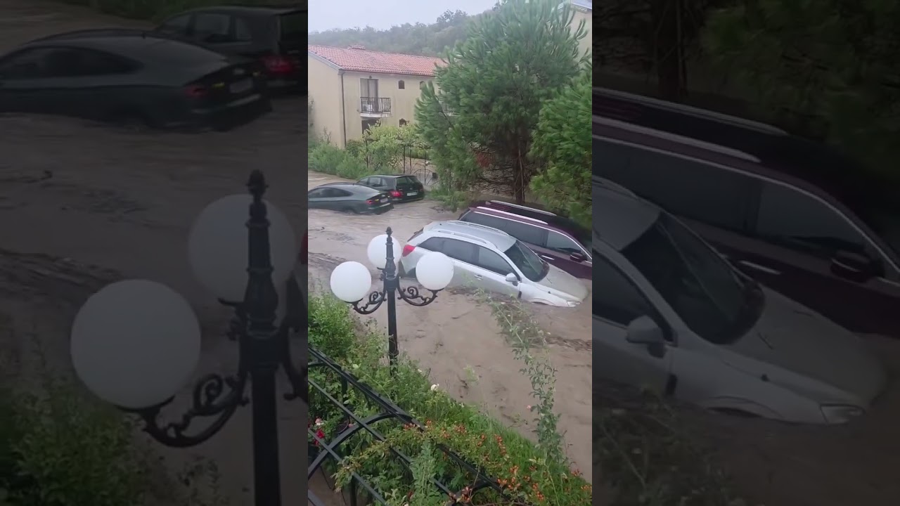 Schwere Unwetter am Schwarzen Meer &ndash; &Uuml;berschwemmung in Elinite (Bulgarien) 🌊🇧🇬