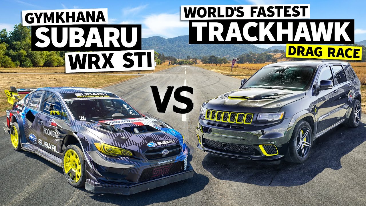 Can a 1,080hp Jeep Beat Travis Pastrana’s Ramp-Jumping Gymkhana Subaru?