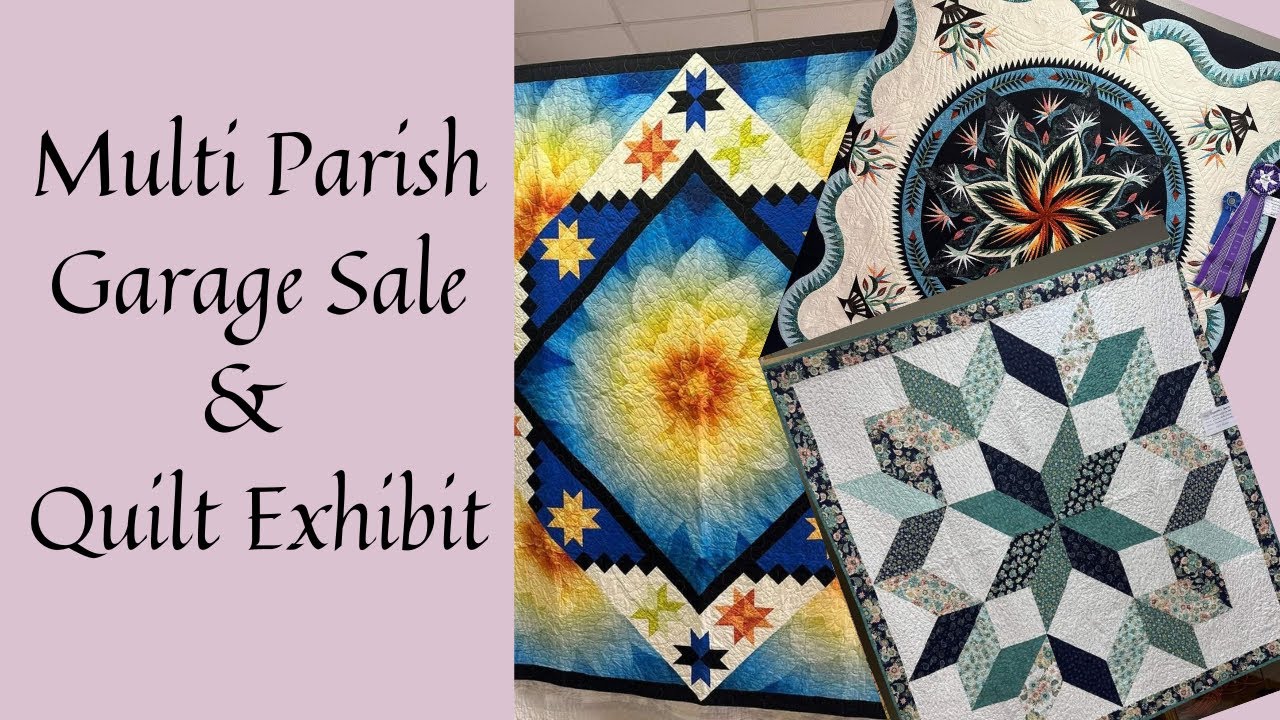MAIN TO MAIN GARAGE SALE & QUILT EXHIBIT!