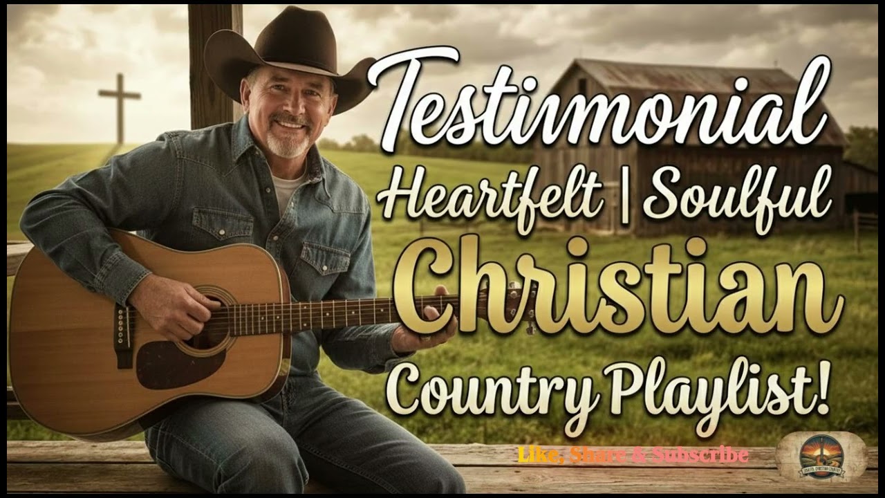 ✝️🎶 Heartfelt Testimonies: Soulful Christian Country Gospel Playlist 2025 | Emotional & Uplifting