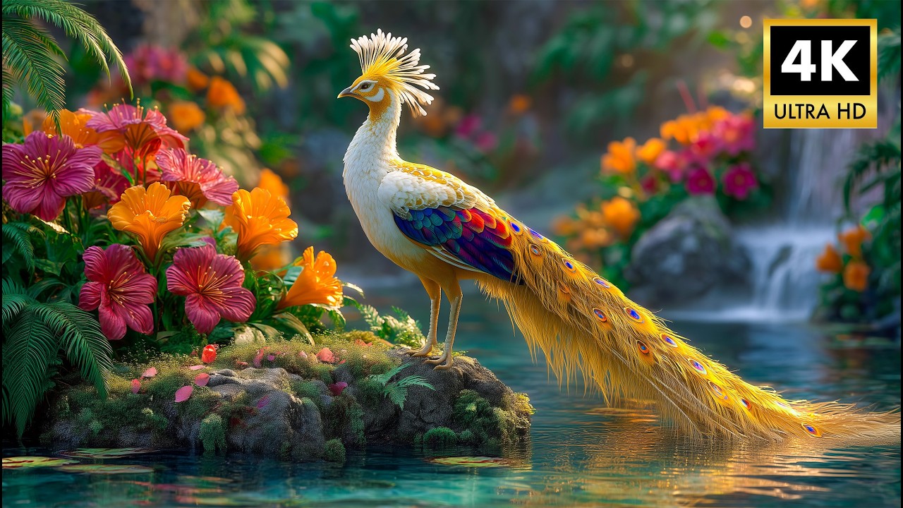 The Most Beautiful Bird Songs in the World 4K 🕊️ Soft Piano Music for Relaxation & Deep Sleep