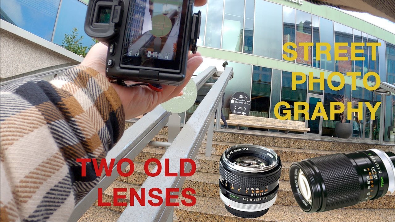 1971 meets 2023 - Street Photography with Sony A7IV & two old Canon FD Lenses POV