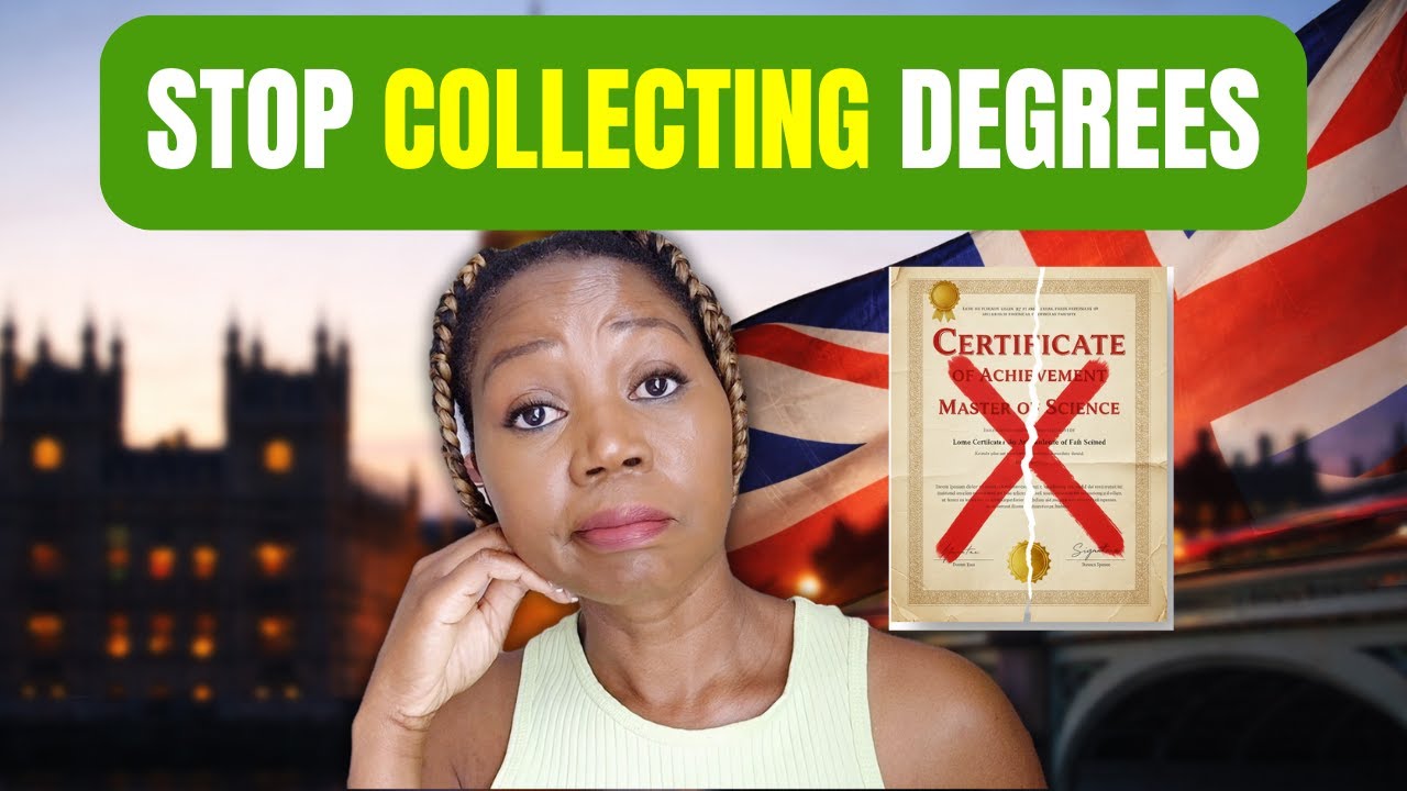 The Certificate Trap: Why More Degrees Are Keeping African Immigrants Under-Paid | UK