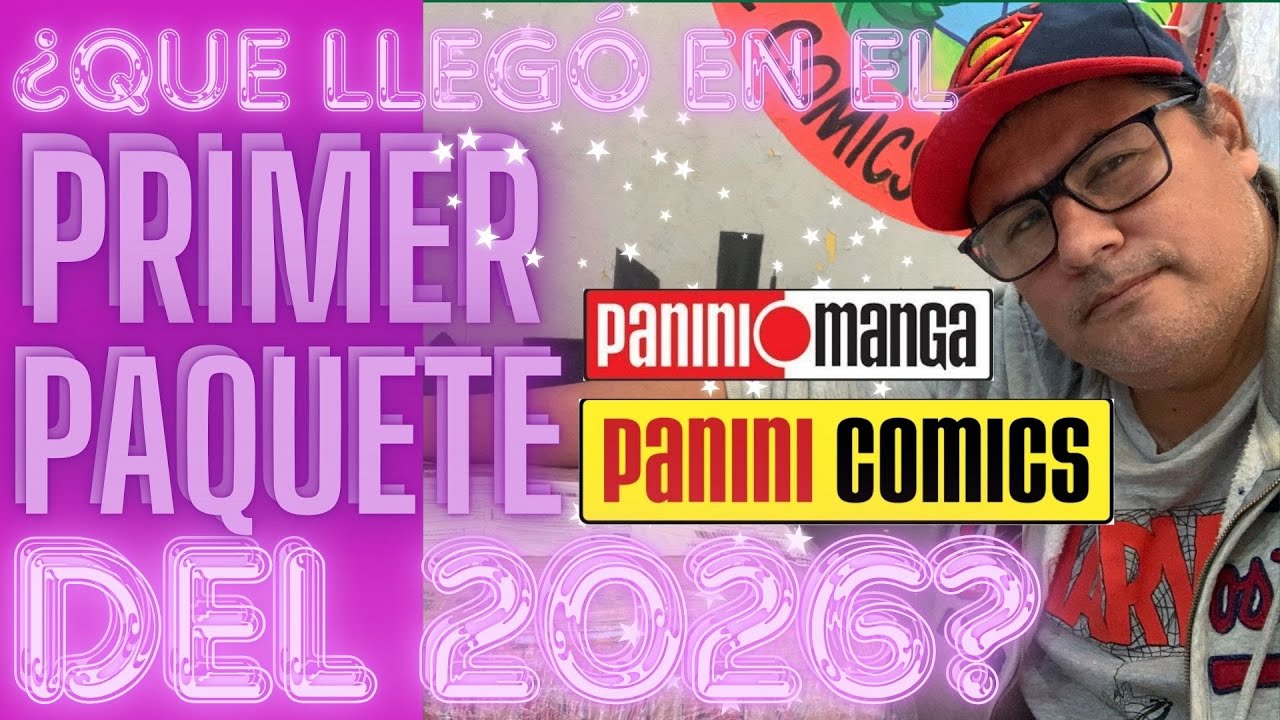 &iquest;Que lleg&oacute; en el PRIMER PAQUETE del 2026 de PANINI MANGA y PANINI C&Oacute;MICS?