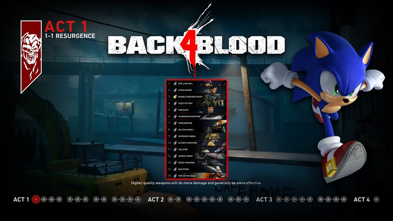 Back 4 Blood: Best Speedrun Deck Build For Act 1 On Nightmare! 🏃🏽‍♂️💨🧟