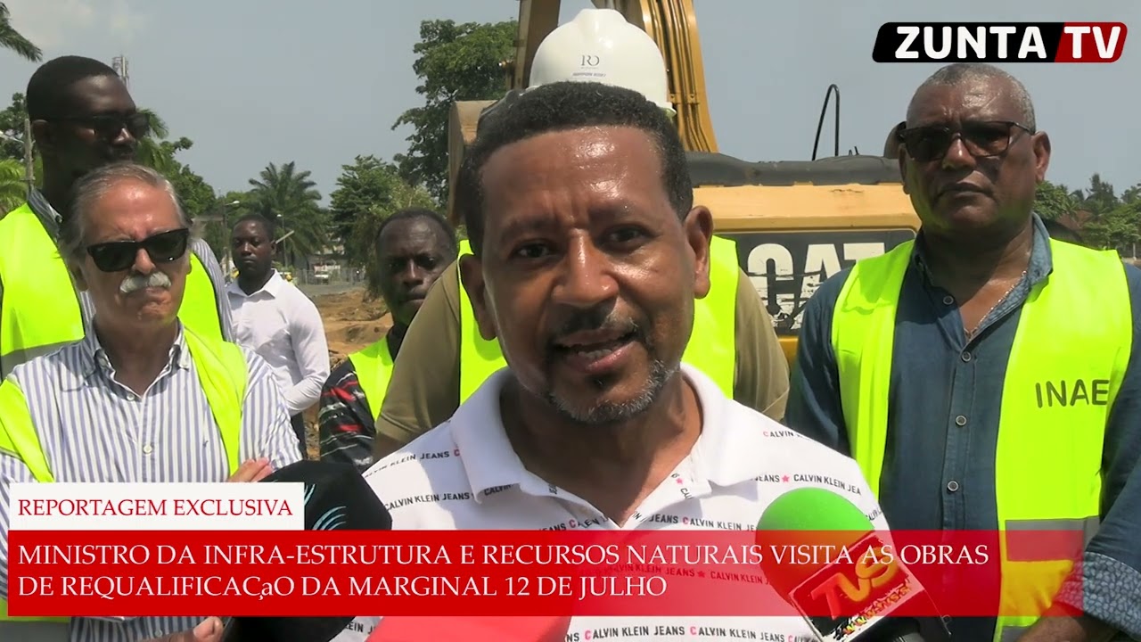 Ministro da Infra-estrutura Visita as Obras de Requalificação da Marginal 12 de Julho