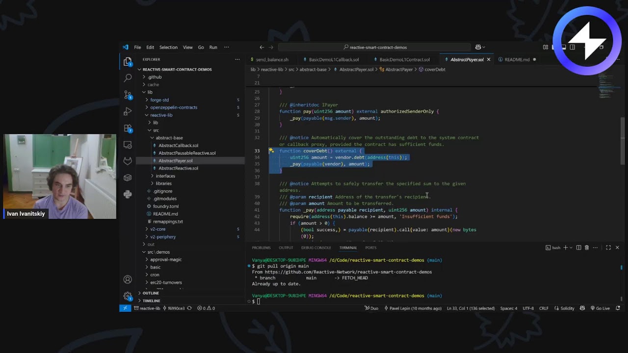 BUIDL with Reactive Network Workshop #3: Advanced Tips, Q&A