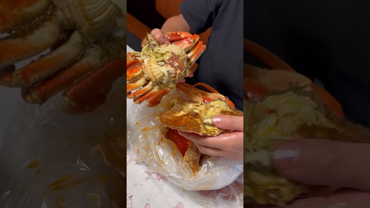Cracking Dungeness Crab, Seafood Boil, Cap&rsquo;t Loui, Las Vegas, Henderson, ASMR #eatandoutlasvegas