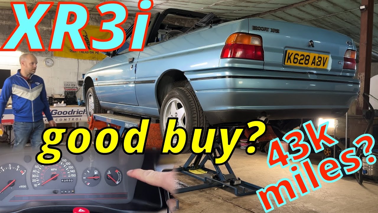 Mk5a Escort XR3i | Cabrio - Was it as bad as they said? and How well did it survive 30 years?
