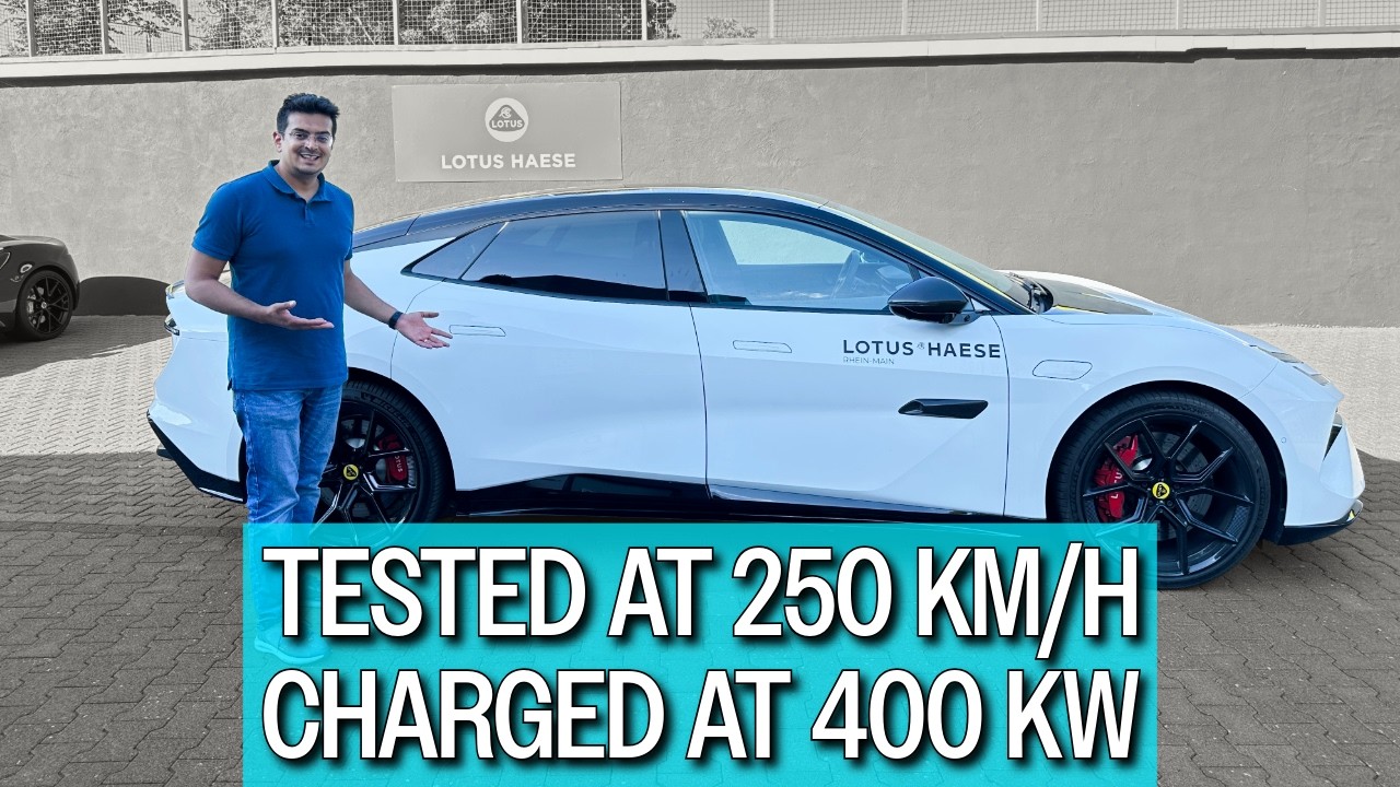 Lotus Emeya в экстремальных условиях: 250 км/ч и зарядка мощностью 400 кВт — обзор!