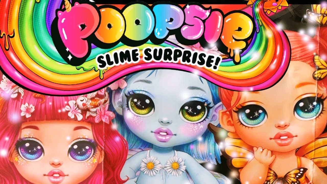 Unboxing Poopsie Fantasy Friends Rainbow Surprise Slime Dolls | DIY Slime Activity For Kids