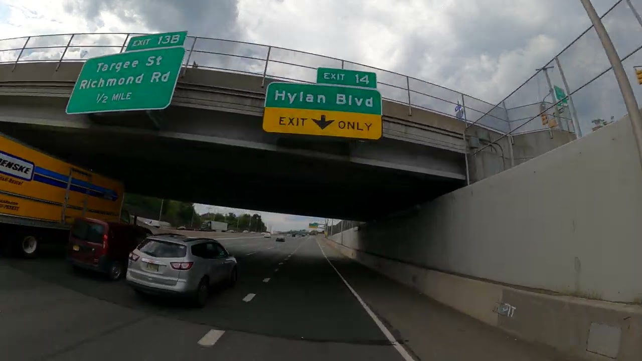 Driving Around Thru (09-2022) 4K NYC New York Staten Island Hyland BLVD Boulevard & other Areas