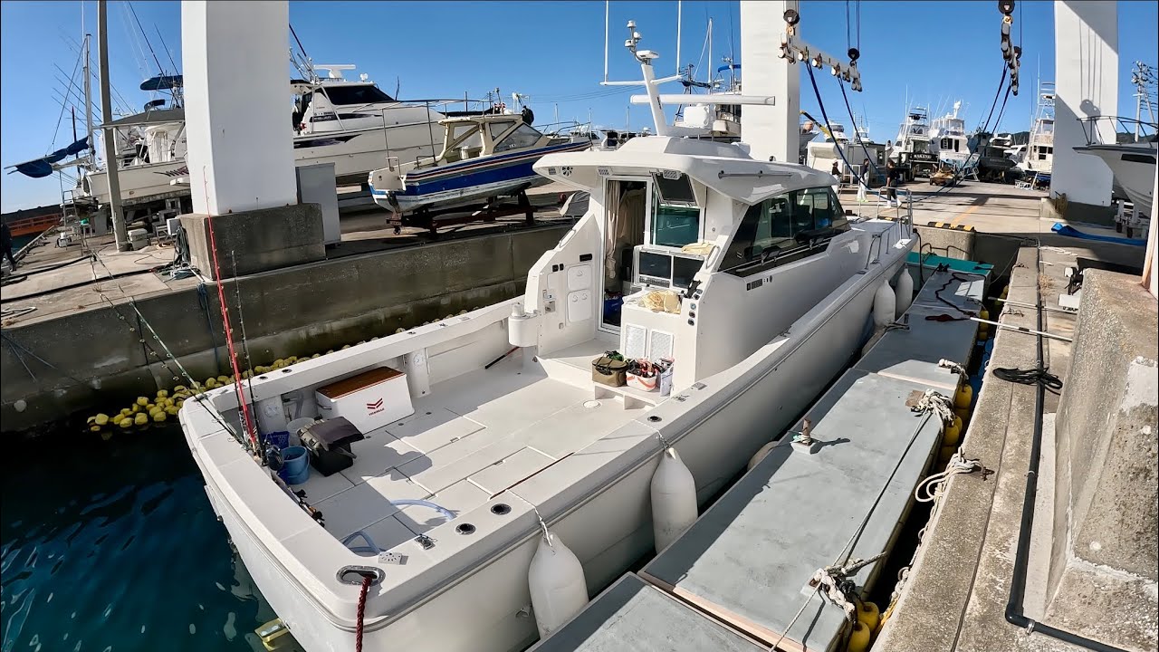 モロコ釣りに挑戦。東京湾、プレジャーボート