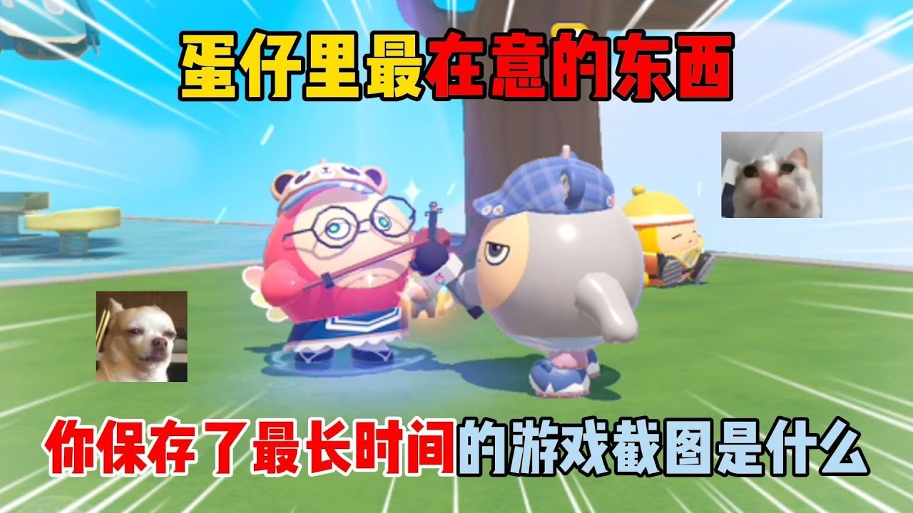 蛋仔派对：蛋仔里最在意的东西！你保存了最长时间的截图是什么？