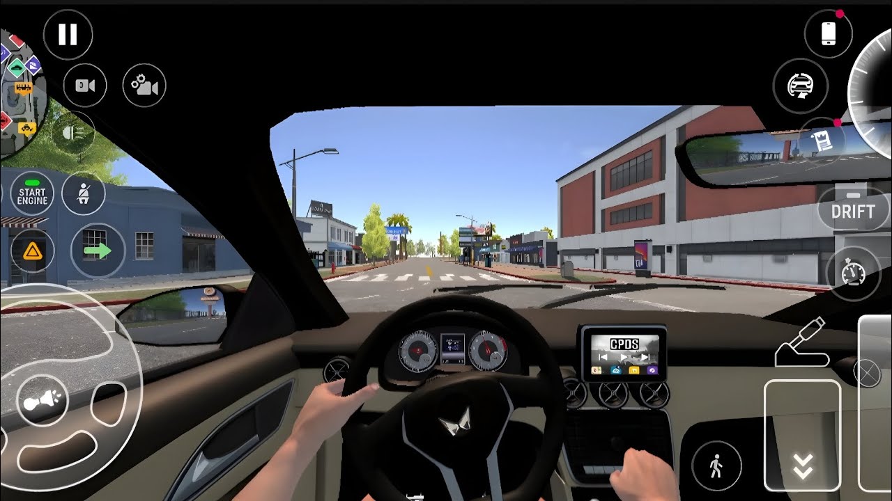 Car Parking Driving School - Mahindra Thar Full modified🧳 Gameplay | Drive With Rathore