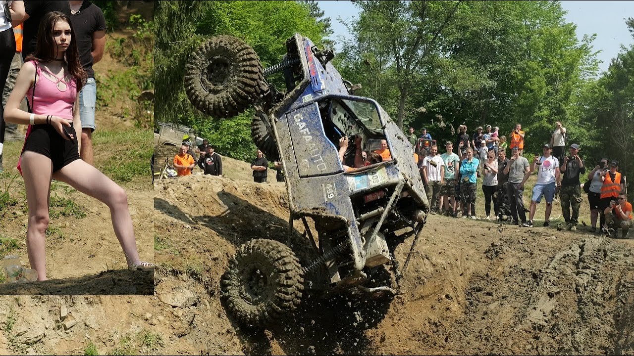 4x4 off road Lúky 2023 - nedeľa (Nissan Patrol, Suzuki Samurai, Jeep, Toyota, Uaz, Aro, Mitsubishi).