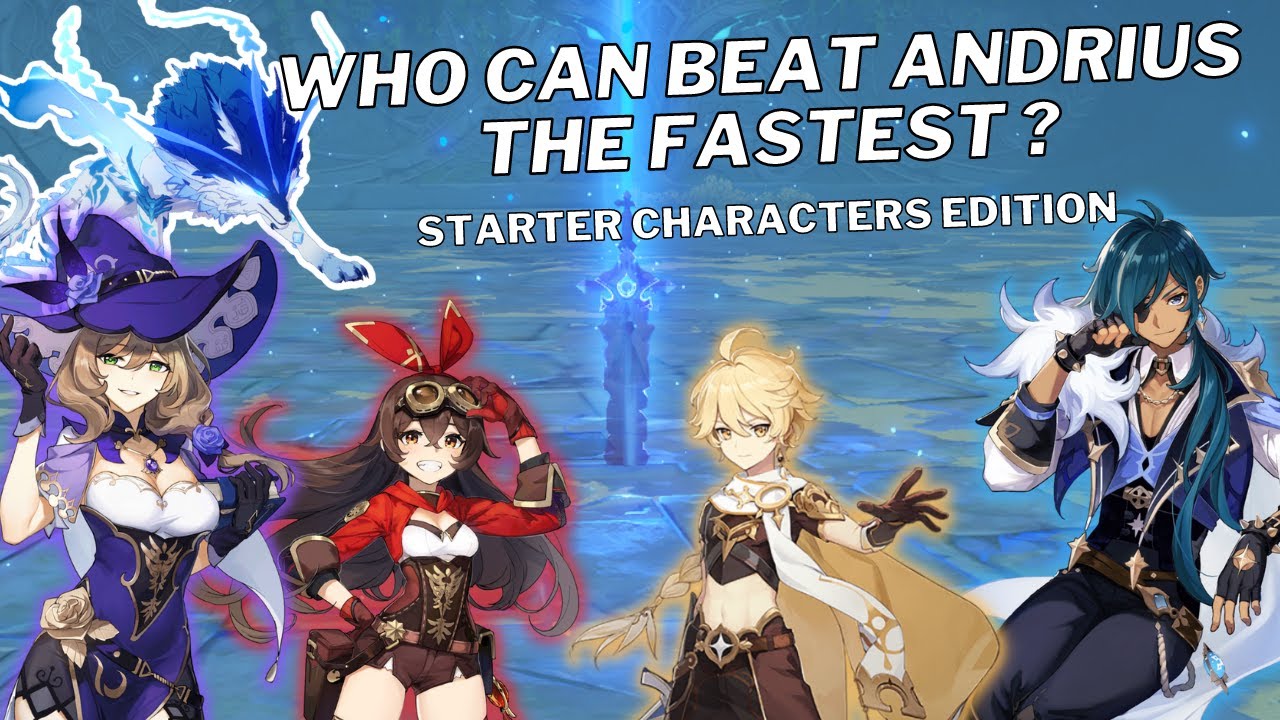 Genshin Impact - Who Can Beat Andrius The Fastest ?