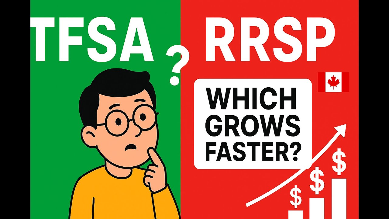 TFSA vs RRSP in Canada (2025) | Which One Builds Wealth Faster?