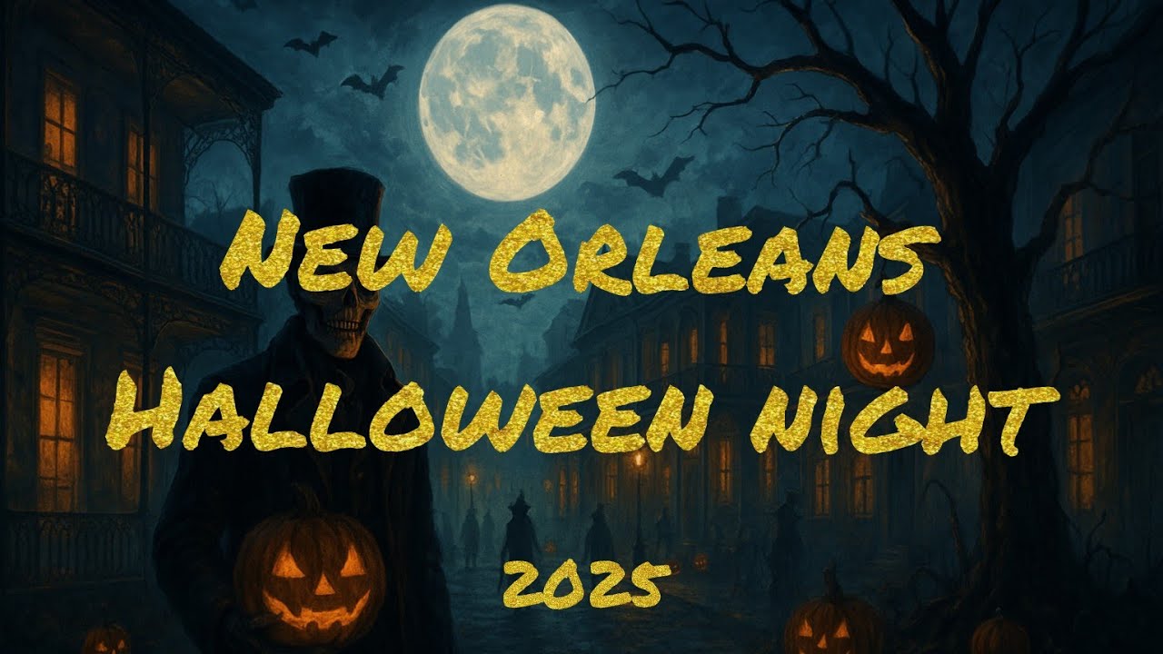 Halloween night in New Orleans. 2025