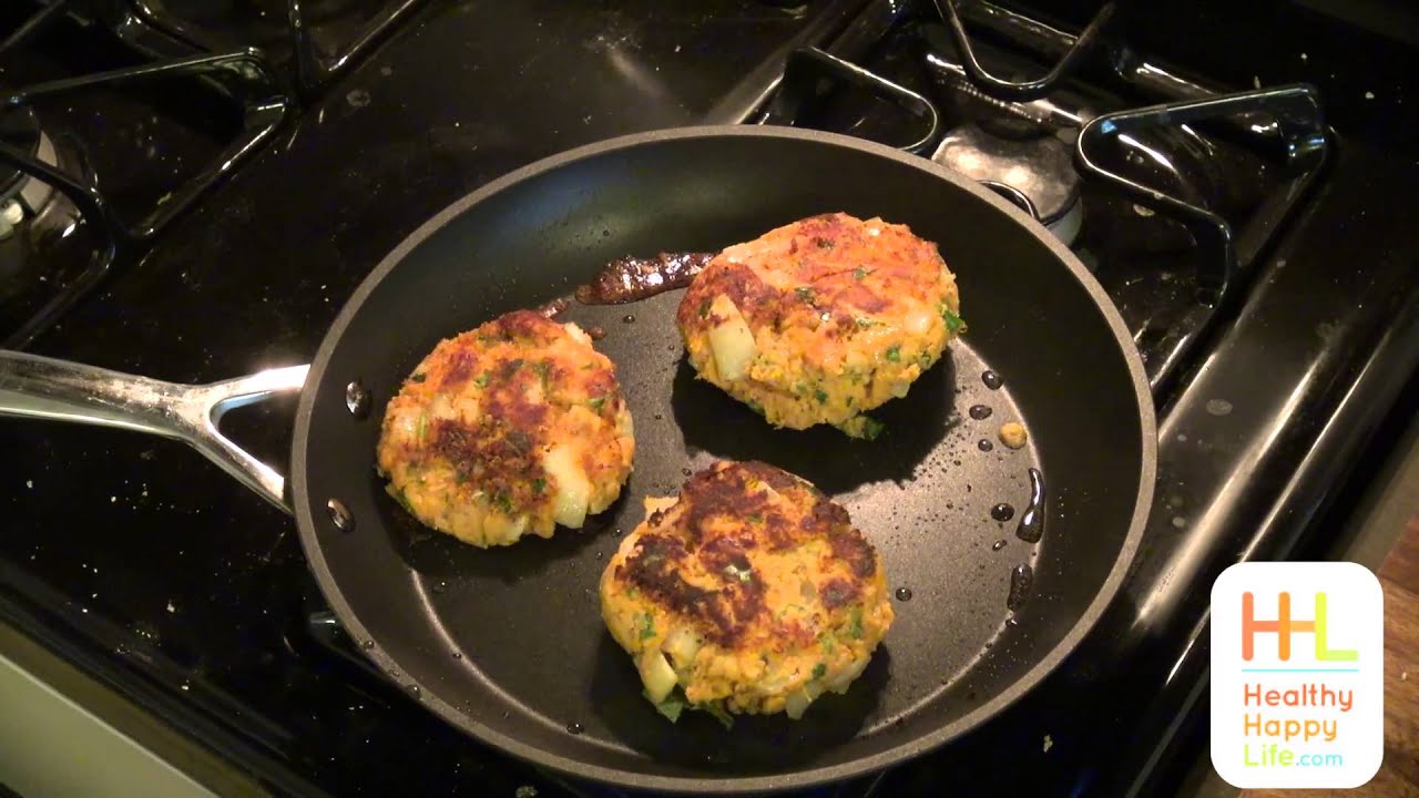Sweet Potato Veggie Burgers with Avocado