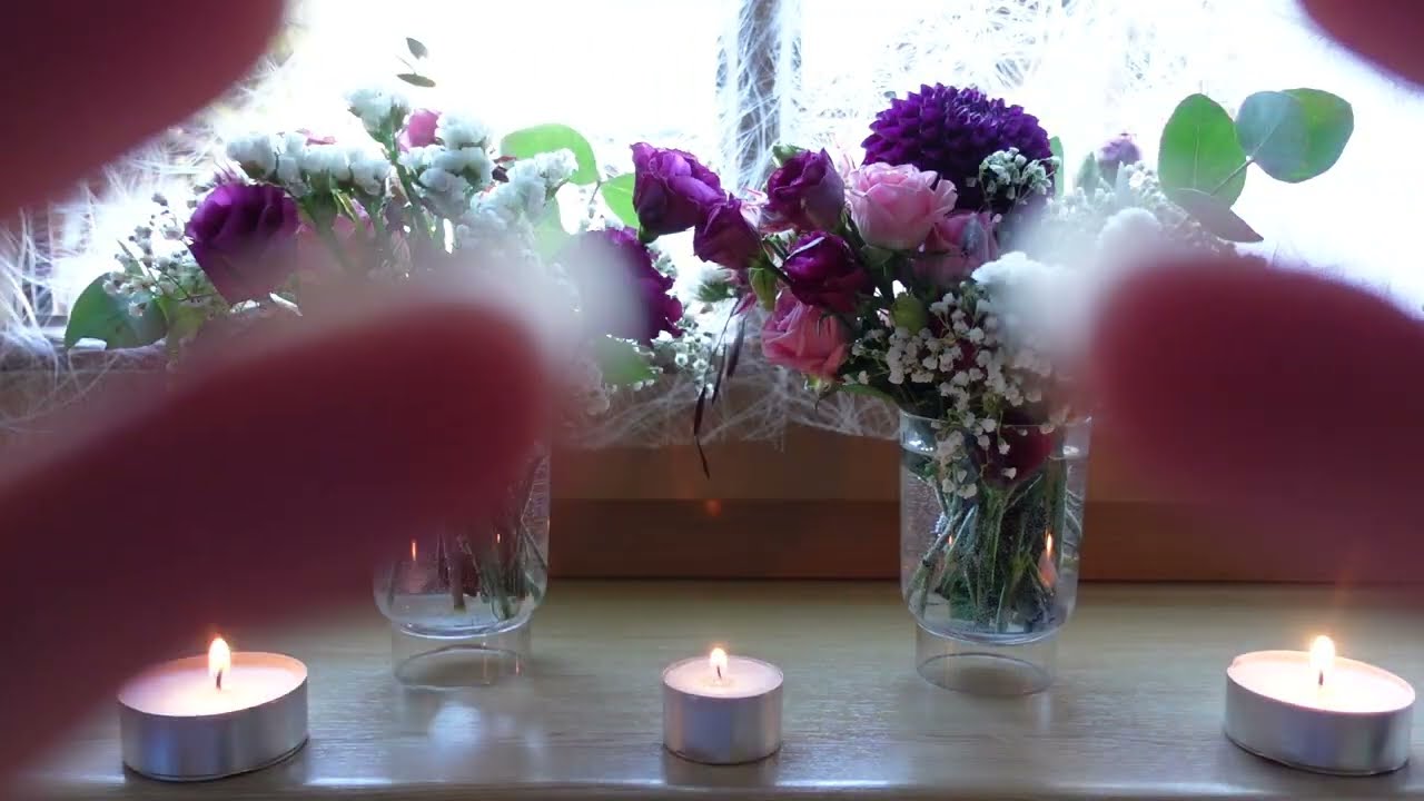 Magyar ASMR / HÁTAD MÖGÖTT, érintések, vizuális triggerek