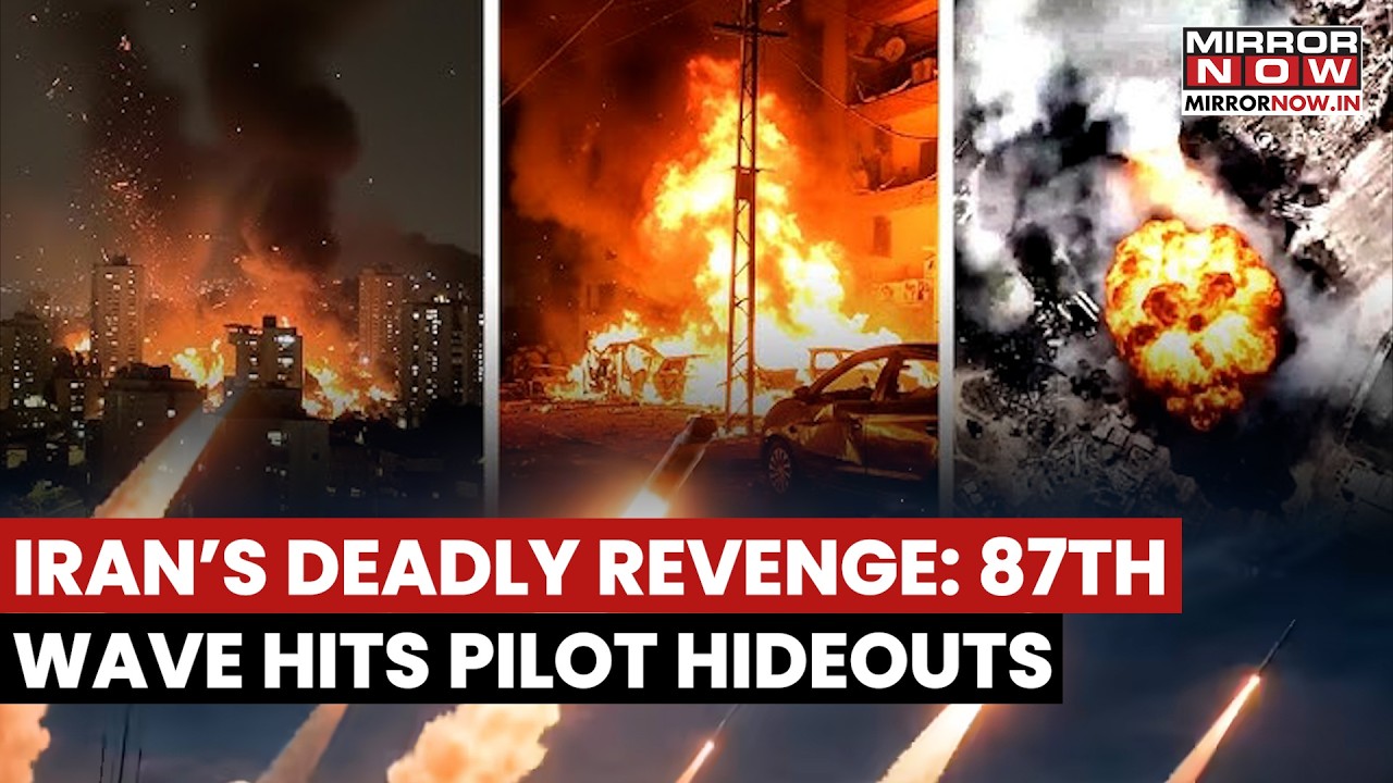 IRGC Launches 87th Attack Wave, Hitting US-Israeli Pilot Shelters and Drone Facilities