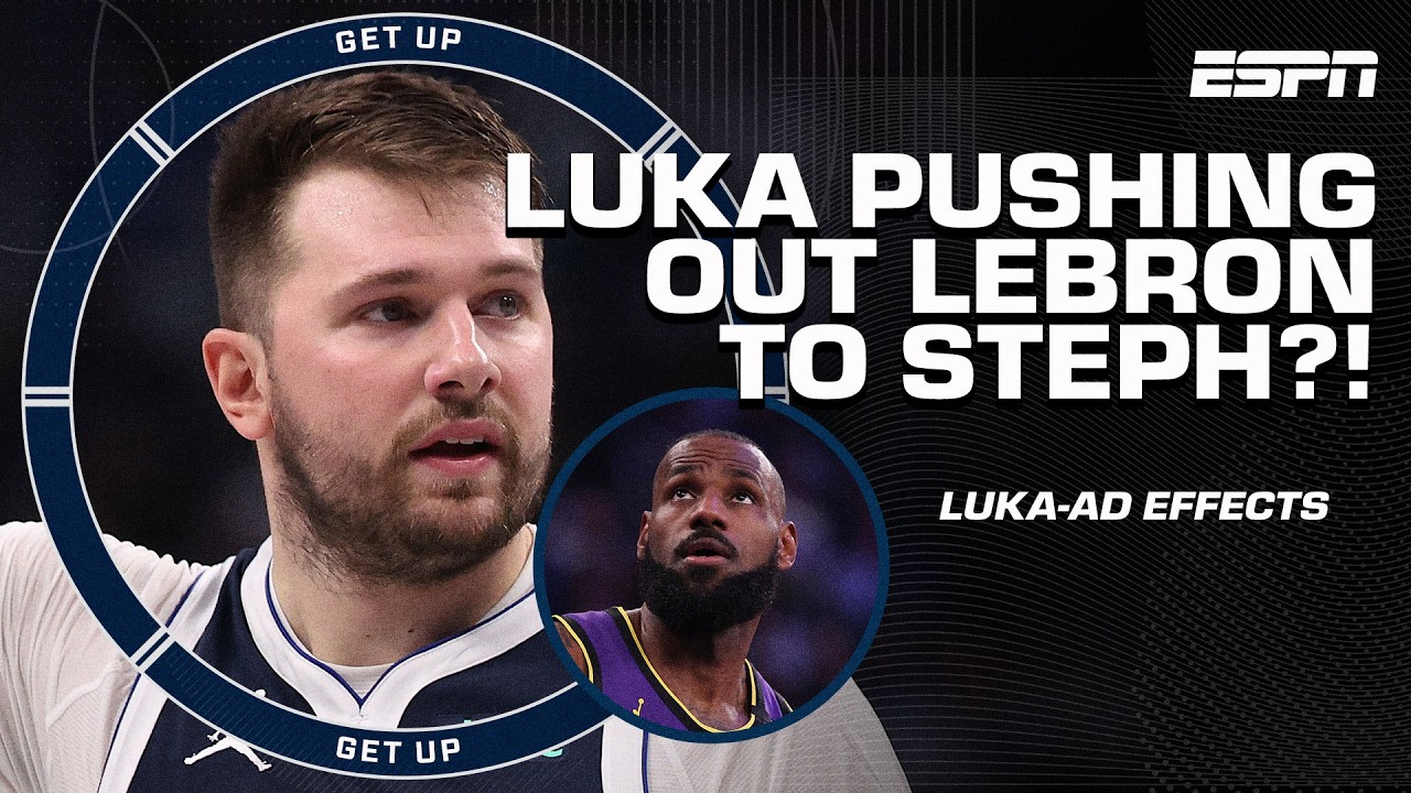 LUKA-AD TRADE EFFECTS 👀 LeBron & Steph could TEAM UP? 🤔 'THE WORLD WANTS IT!' - Greeny | Get Up