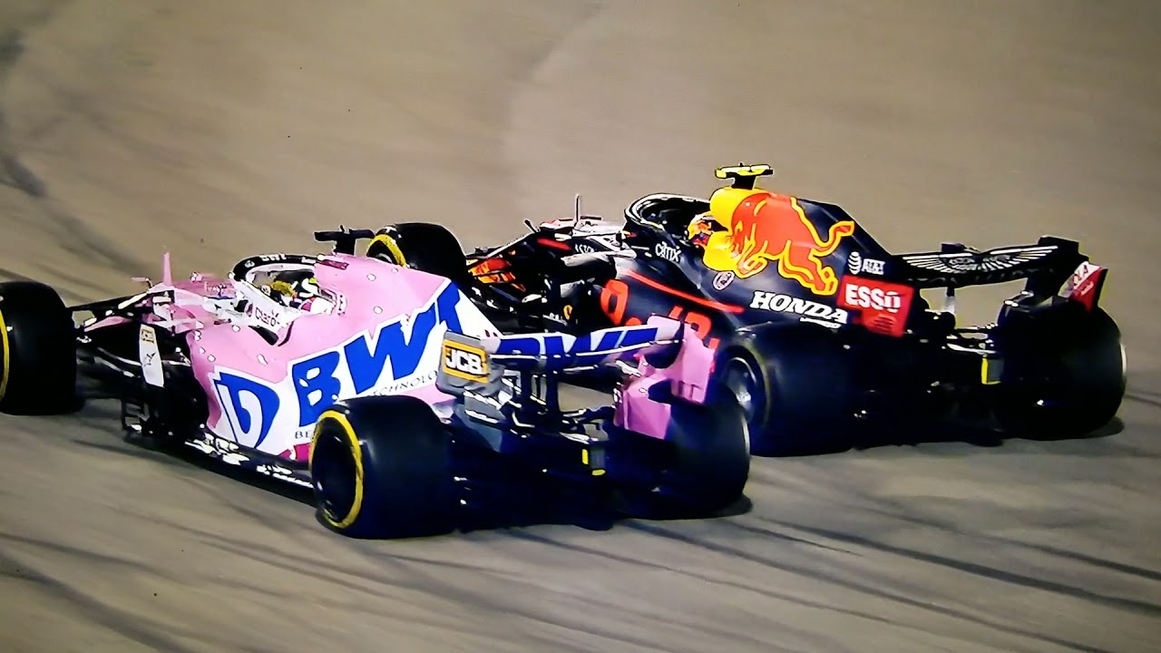Sergio Perez, The Pass over Albon, 'Drive to Survive'