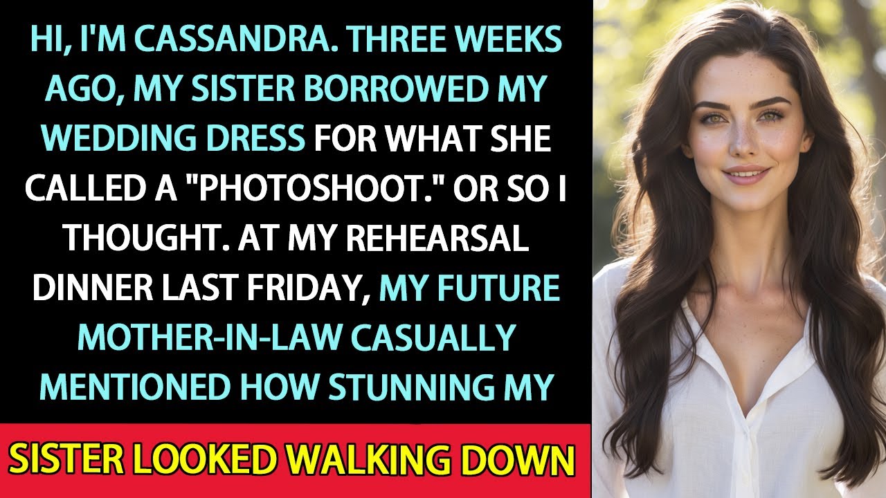 Sister Stole My Wedding Dress—Then My Security Detail Introduced Themselves As 