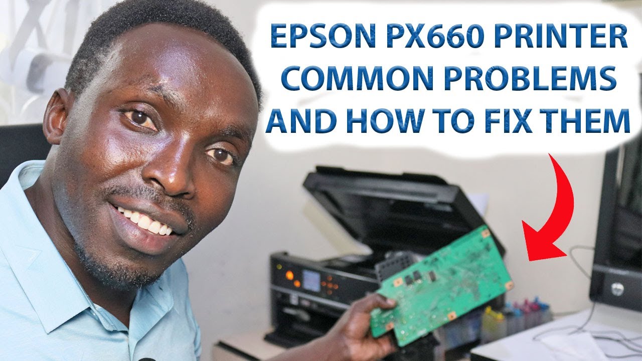Epson Printer Common Problems And How To Fix Them - Waste Ink, Paper Jam Error, Motherboard
