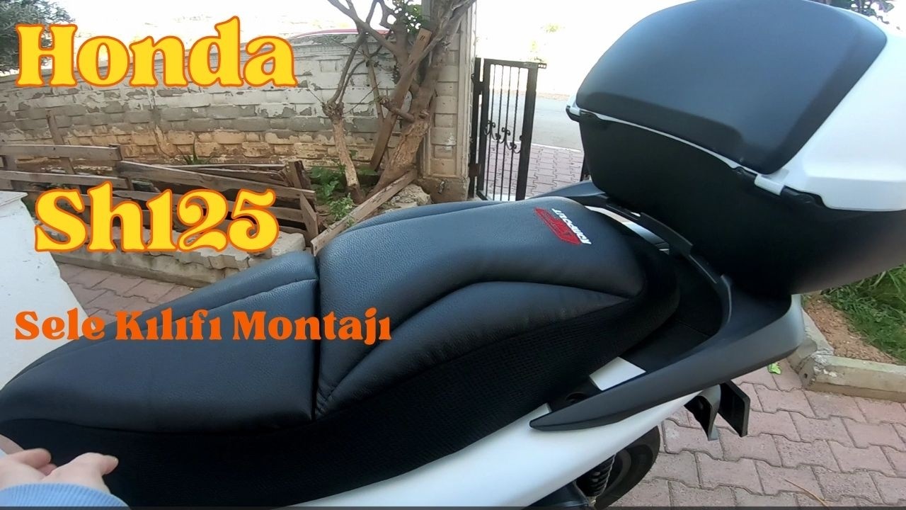Honda Sh125 sele kılıfı montajı- tam oturuyor mu?