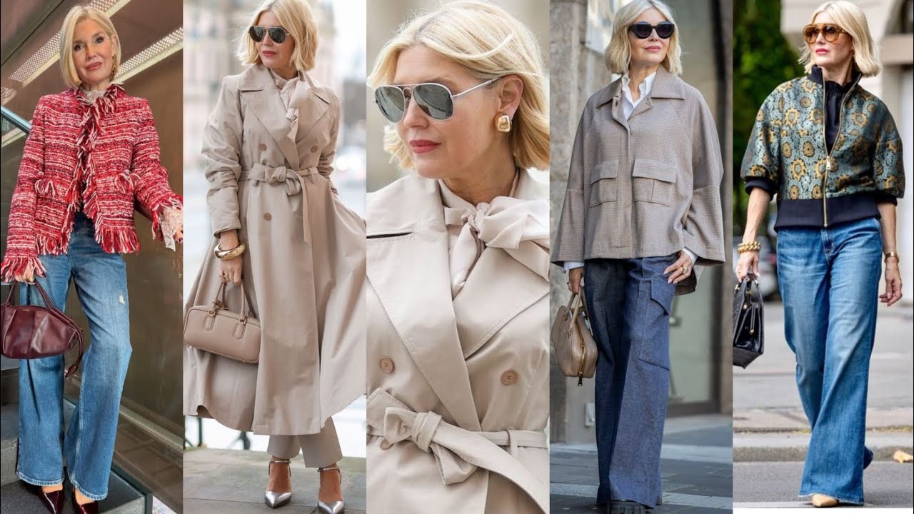 Natural Older Women OVER 50  | NewTrends Fashion For Women |winter and summer mid⛄ FallFashion 2026