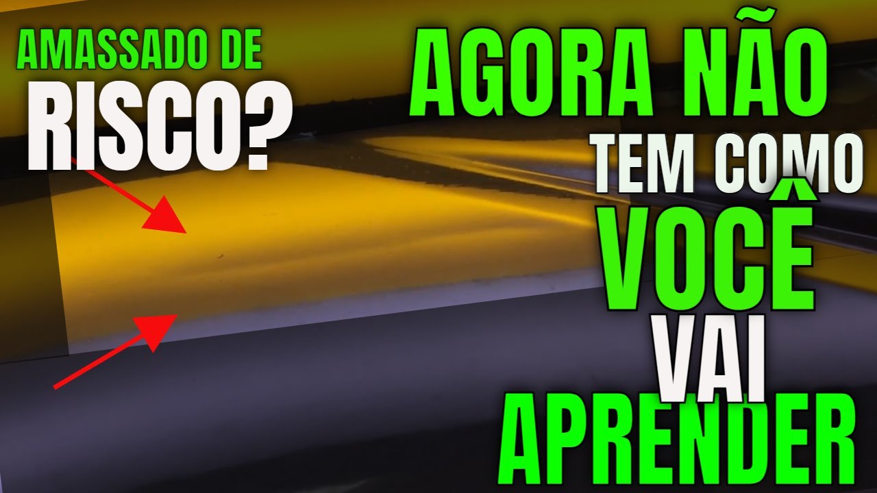 MARTELINHO DE OURO / AMASSADO DE RISCO, COMO REMOVER R&Aacute;PIDO
