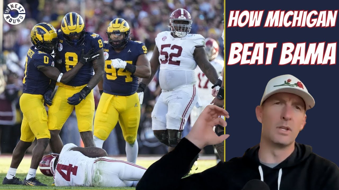 How Michigan Beat Bama | Joel Klatt Talks College Football on The Next Round