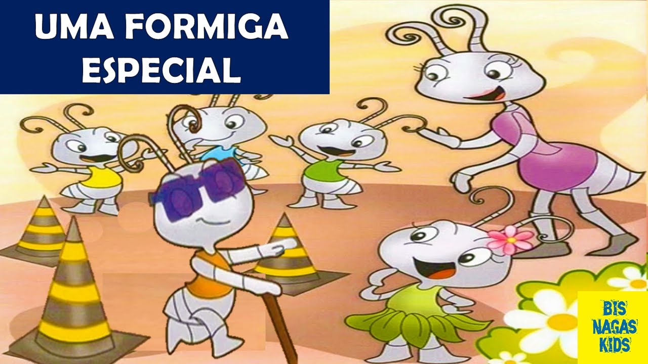 Uma Formiga Especial (Deficiência Visual) - AudioBook/Livro Infantil/História Infantil/LivroEmAudio