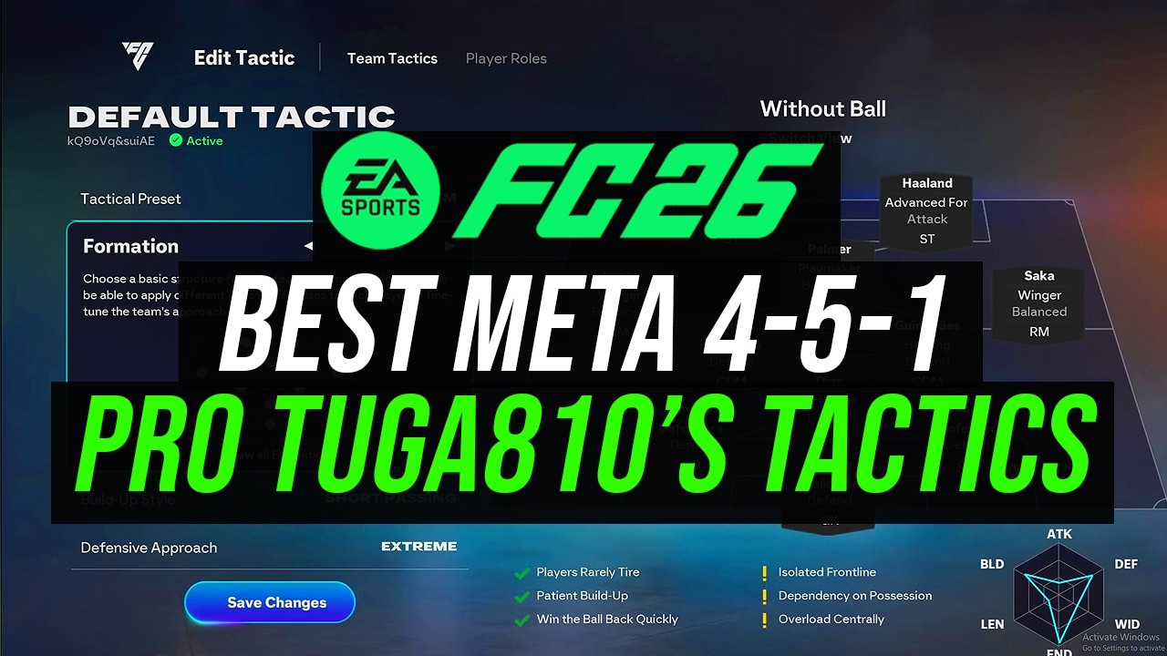 ПРОФЕССИОНАЛЬНЫЙ ИГРОК TUGA810 использует безумную тактику 4-5-1, чтобы доминировать в профессион...