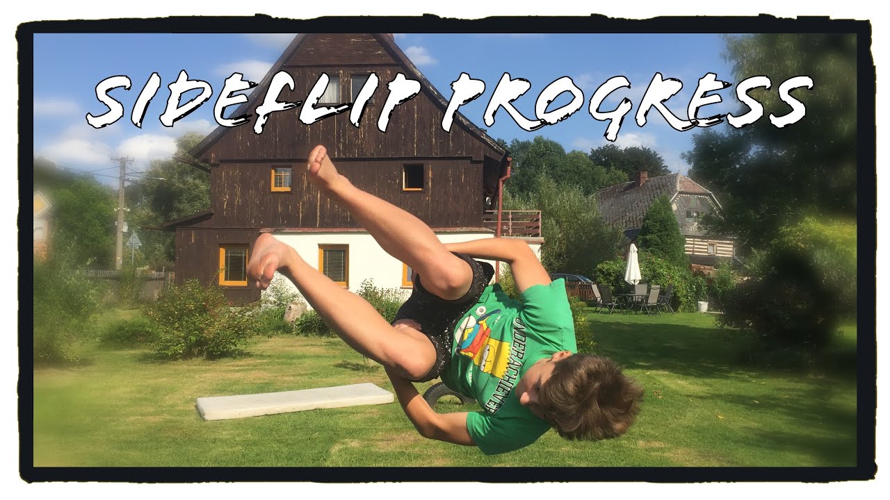 Sideflip progress in 2 days! 💪 |Jaki Parkour